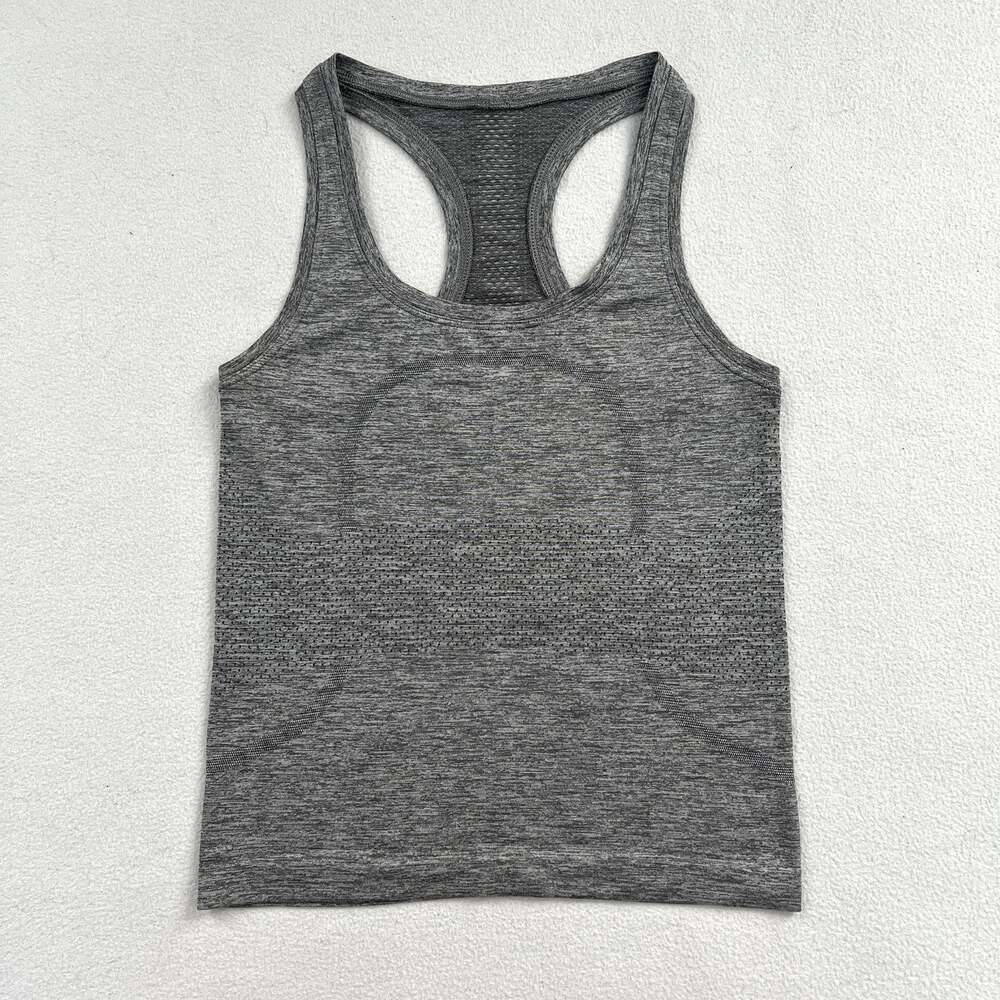 Lululemon Charcoal Gray Swiftly Tech Racerback Sleeveless Tank Top Race Length 2
